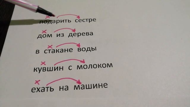 Словосочетание. Управление. смотреть онлайн