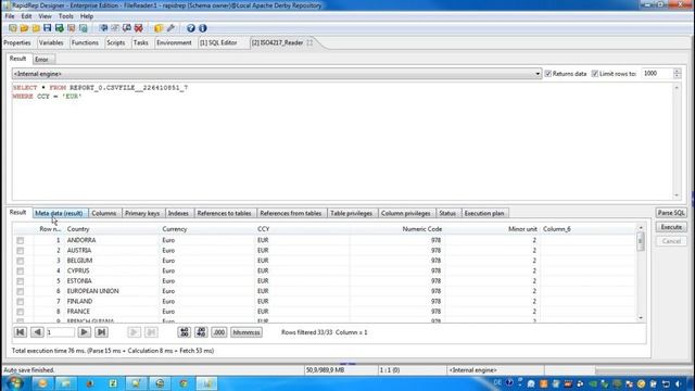 RapidRep Tutorial: Reading CSV and Fixed Length files via SQL (RapidRep 5.1) смотреть онлайн