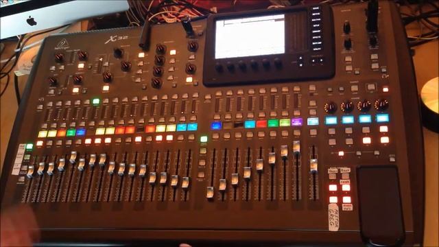 Behringer X32 Scene Save and Load смотреть онлайн