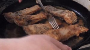 Маринуем и жарим филе сазана