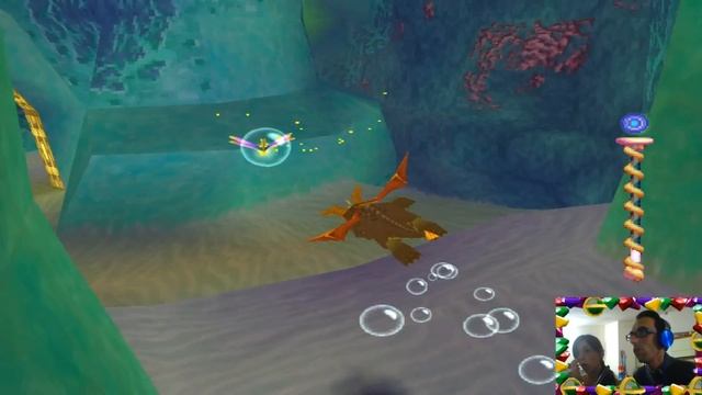 Spyro 2 Gateway to Glimmer - 100 % ITA PS1 Walkthrough - Parte 4 - Livello sott'acqua смотреть онлайн