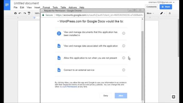 How to use WordPress New "Add-on for Google Docs" Feature смотреть онлайн