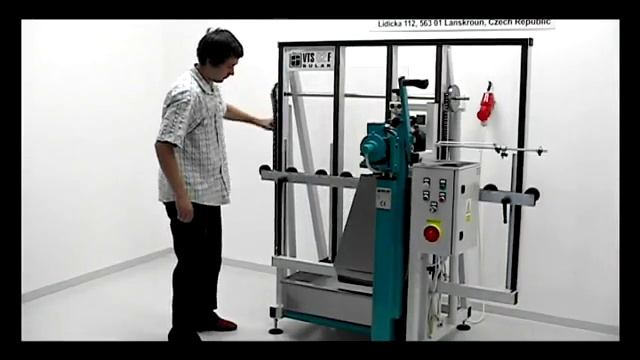 Вертикальный станок для сверления стекла VTS 02F смотреть онлайн