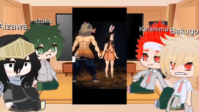 ??MHA react to Y/N as Kanado Nezuko??[part 2] смотреть онлайн