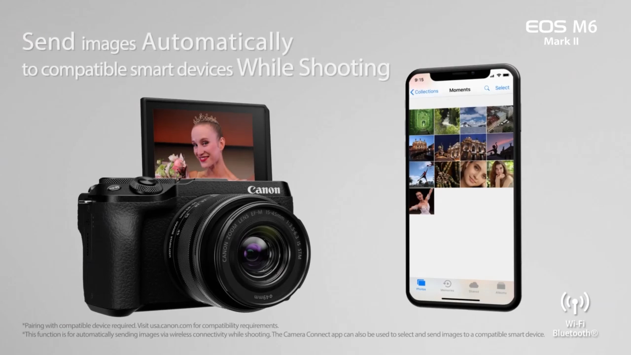 Canon анонсировала беззеркальную камеру Canon EOS M6 Mark II смотреть онлайн