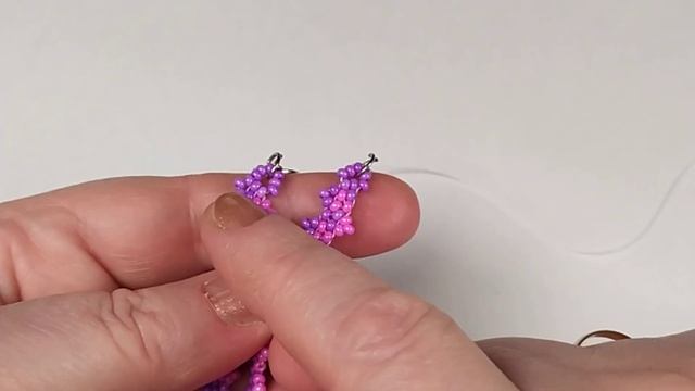 Украшения из бисера. Браслет, колечко. Мастер класс. Пошаговый МК для начинающих. смотреть онлайн