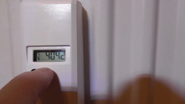 Счетчик тепла (распределитель) Techem снятие показаний
