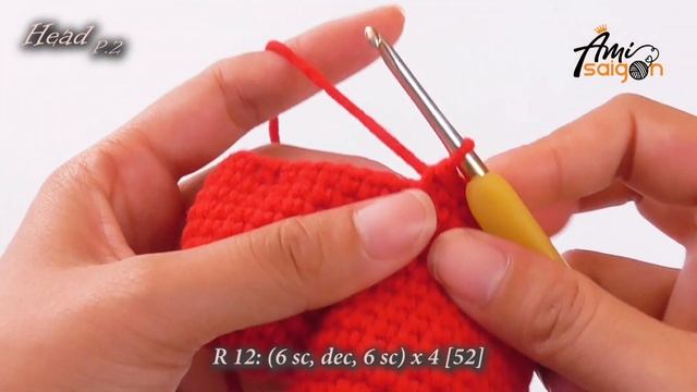 #346 | BT21 - TaTa Amigurumi (1/3) | How To Crochet Amigurumi | Crochet Tutorial | @AmiSaigon