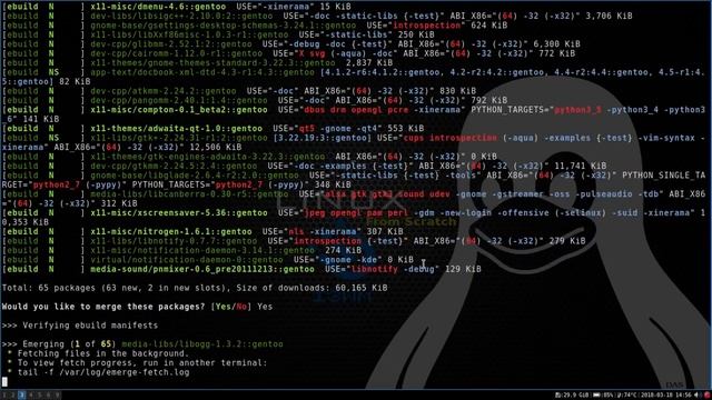 2018 Gentoo Install Guide Part 4 (From LFS) смотреть онлайн