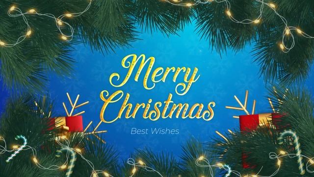 Merry Christmas Intro Happy New Year Intro After Effects Template смотреть онлайн