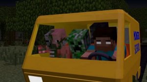 Monster School: Eyes The Horror Game Challenge - Minecraft Animation