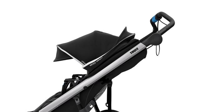 Капюшон с несколькими положениями и окошками-коляска для двойни Thule Urban Glide 2 Double смотреть онлайн