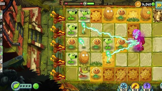 Lost City уровень 20 PvZ 2 смотреть онлайн
