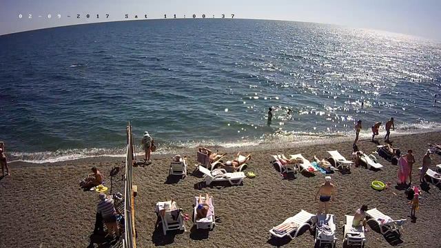 Вебкамера "Пляж Дубны". Запись 02.09.2017 11:00:06 смотреть онлайн