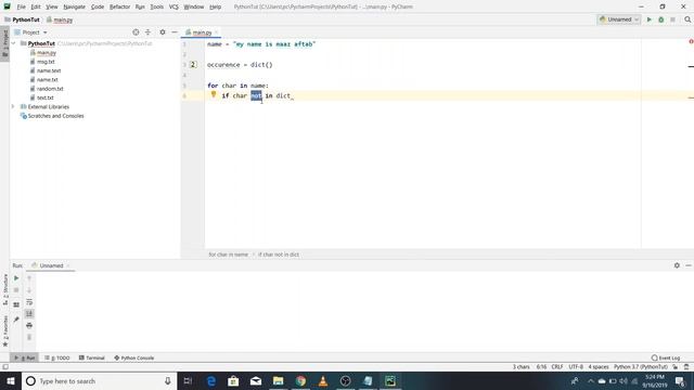 count character occurrence, dictionary in python Urdu | Hindi part 28 смотреть онлайн