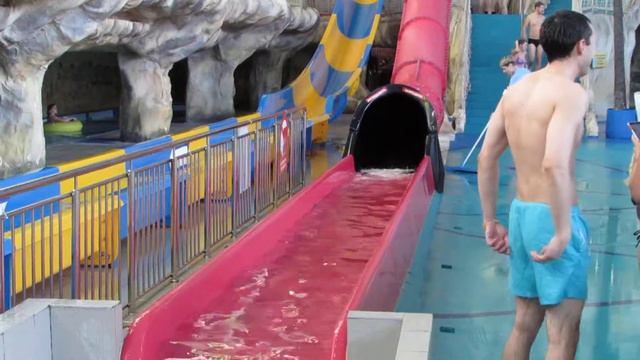 Аквапарк Лимпопо г. Екатеренбург красная горка туннель смотреть онлайн