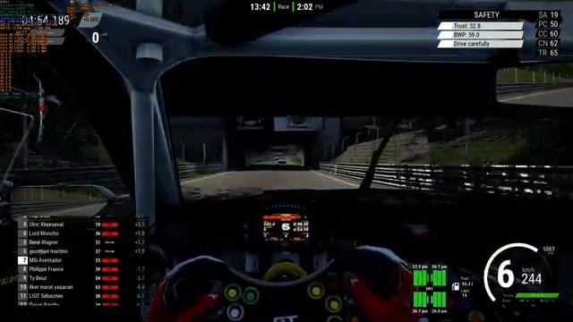 Assetto Corsa Fatal Error Competizione Crash over смотреть онлайн