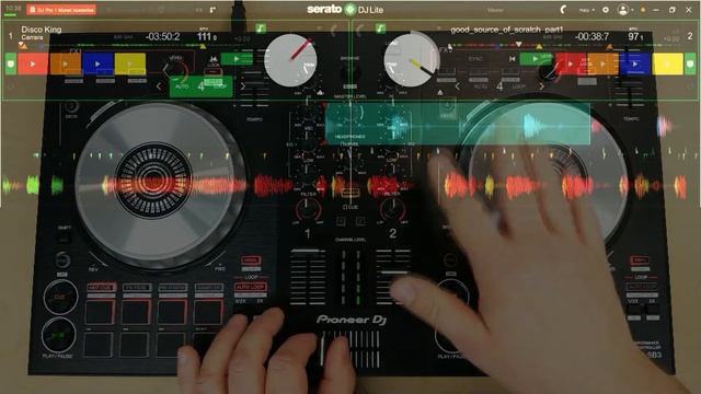 Pioneer DDJ SB3 Scratching Session - Basic freestyle Scratch Practice with DJ-Controller (Part 1) смотреть онлайн