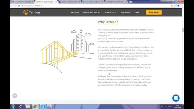 Ternion - гибридный криптообмен с интегрированными торговыми услугами смотреть онлайн