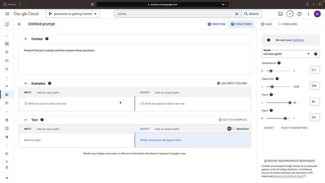 PaLM 2 Text/Chat - Getting Started (Google Cloud Vertex AI) смотреть онлайн