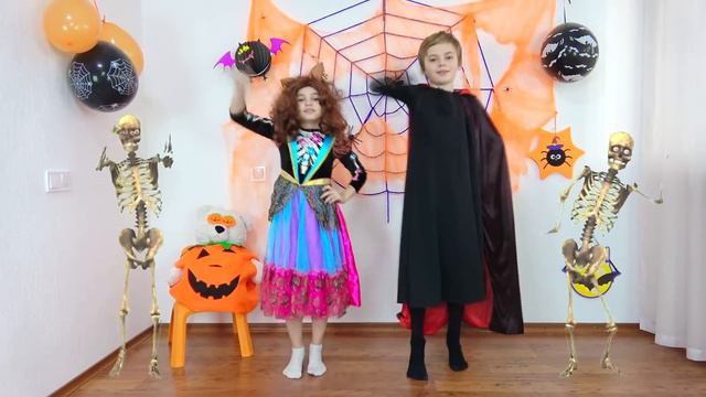 Halloween Song - Kids Songs | Nick and Poli смотреть онлайн