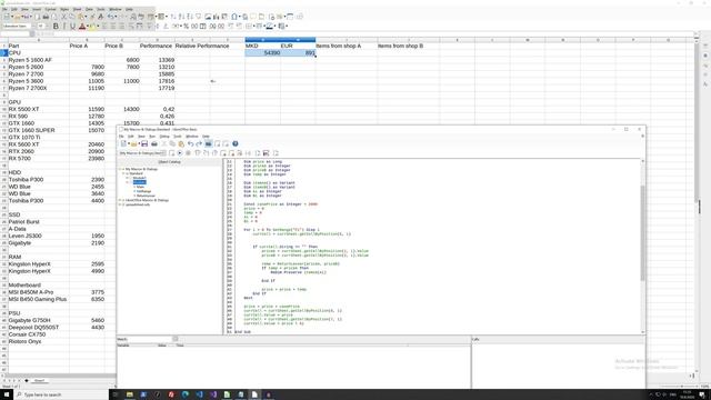 Macro Programming in LibreOffice Calc with BASIC - Arrays, Strings and Functions смотреть онлайн