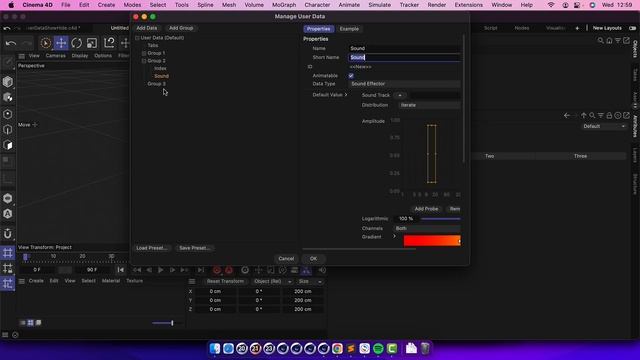 Cinema 4D Xpresso: User Data Fake Tabs смотреть онлайн