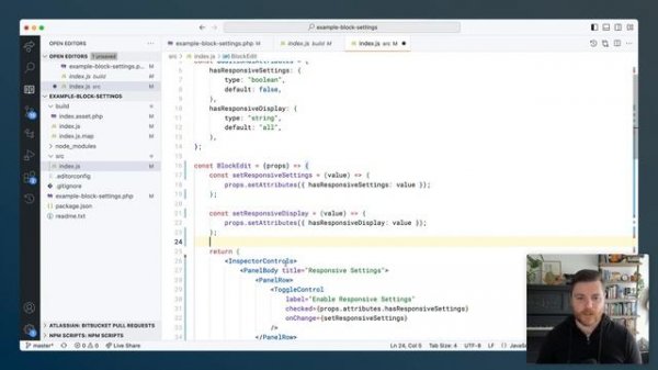 Custom Responsive Settings in Gutenberg Blocks