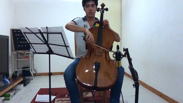Goltermann Cello Concerto No. 3 mov. I - Abraham Castillo Huesca смотреть онлайн