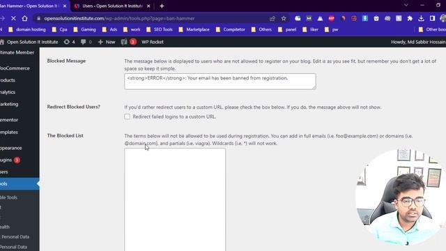 How to remove or protect Spam User on your wordpress website | WordPress Registration Spam Stopping смотреть онлайн