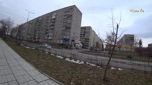 Асбест.Полезно ходить пешком!Аллея на улице Мира.City Asbestos.2020г. смотреть онлайн