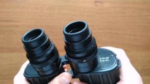 Армейский бинокль Б10х42 "Глянец"  КОМЗ 1990 г/в (г. Казань)