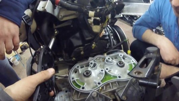 Ремонт двигателя Polaris RMK 800