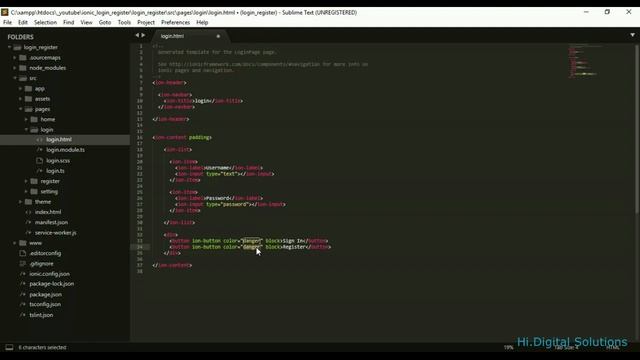 IONIC 3 Login and Register PHP MYSQL With Validation - PART 1 смотреть онлайн