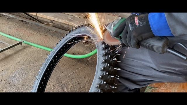 Шипы по госту | шипы из саморезов | Klim moto | мотоцикл к зиме смотреть онлайн