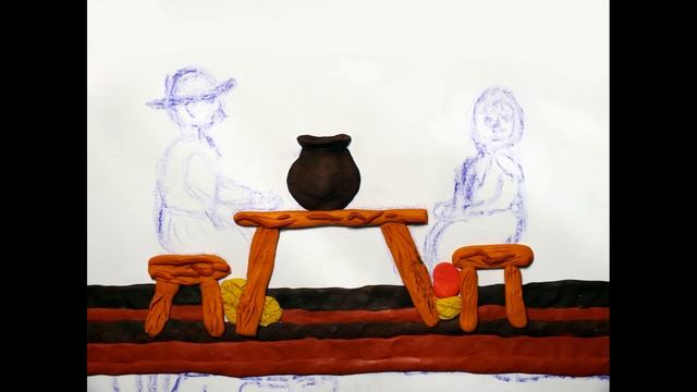 How to create a simple plasticine illustration for the tale "The bun". Лепим сказку Колобок смотреть онлайн