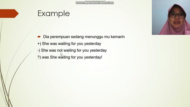 PAST CONTINUOUS TENSE смотреть онлайн