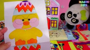 Уточка Лалафанфан из бумаги своими руками и необычный подарок для панды Ластика