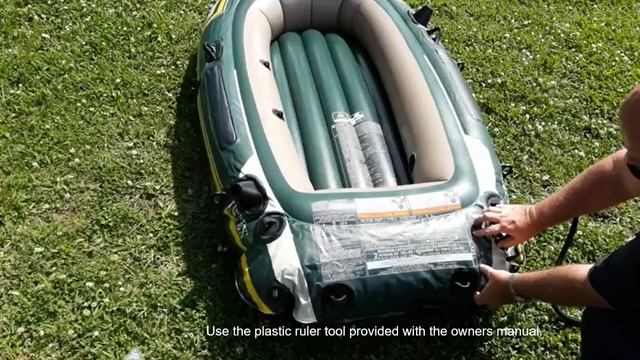 INTEX 68347NP – Надуваема ДВУМЕСТНА лодка "SEAHAWK 2 смотреть онлайн