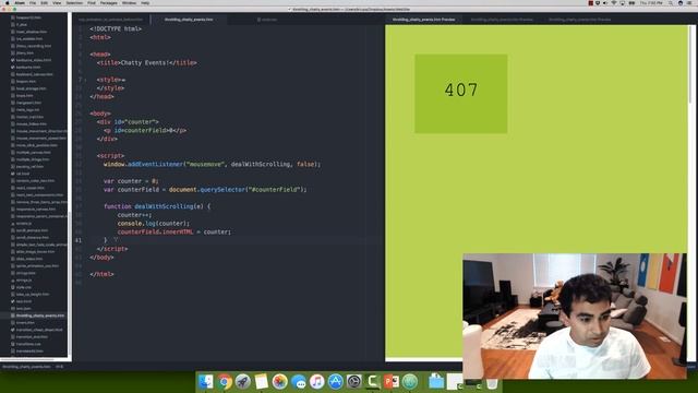 Throttling Chatty Events in JavaScript смотреть онлайн
