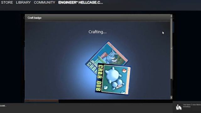 STEAM TRADING CARDS Crab Dub Steam Badge Level 1 Mr. Little смотреть онлайн