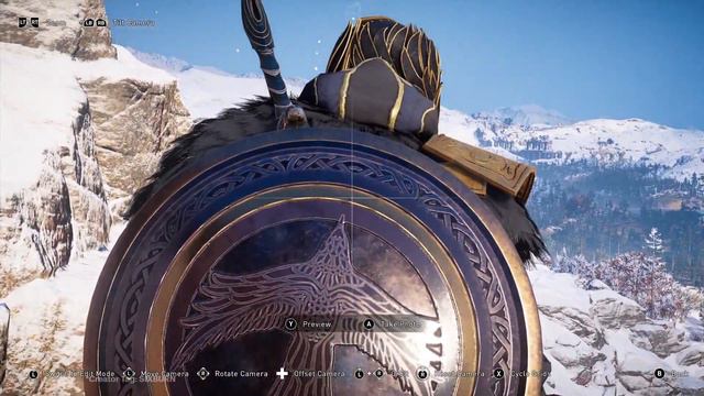 Assassin's Creed Valhalla BLACK RAVEN Pack Armor Showcase Raven's Beak Bow Veurr Shield смотреть онлайн
