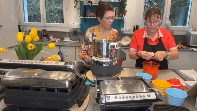live du 29 mars: Carottes trompe l'oeil, nid en chocolat, moules: Grill ALL CLAD et robot ALL COOK смотреть онлайн