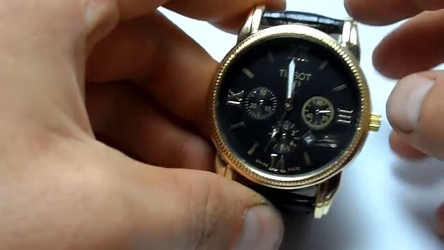 Мужские часы Tissot кварцевые рабочий календарь смотреть онлайн