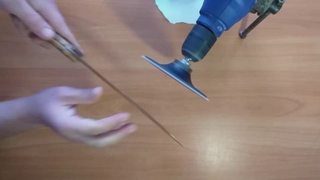 Заточка ножа дрелью смотреть онлайн