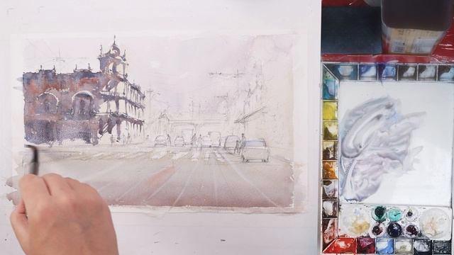 How To Improve Your Watercolor Painting Values Tones Edges смотреть онлайн