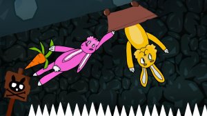 СУПЕР КРОЛИКИ НАОБОРОТ ► Super Bunny man Прохождение в 2022 #5