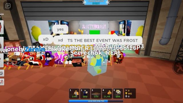 Последние минуты Frost Invasion Ивента (4 Декабря 18:49-19:01 Мск) | Роблокс Tower Defense Simulato смотреть онлайн