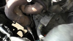 Nissan X-Trail T-30. ДВС QR20DE. Замена термостата. (#AvtoservisNikitin)