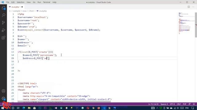 How to Create a Responsive CRUD Application in PHP Using Bootstrap and MySQL Database? смотреть онлайн